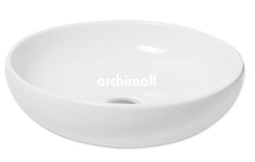 Nunki 45cm Tezgah Üstü Lavabo Mat Beyaz