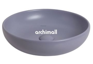 Nunki 45cm Tezgah Üstü Lavabo Mat Leylak