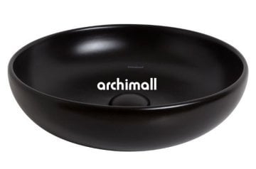 Nunki 45cm Tezgah Üstü Lavabo Mat Siyah