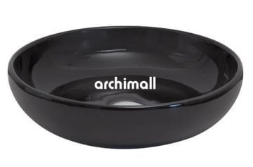 Nunki 45cm Tezgah Üstü Lavabo Siyah