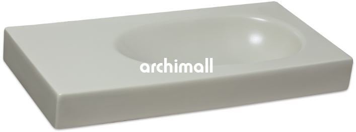 Bunda 91x45cm Etajerli Lavabo Mat Çağla Yeşili