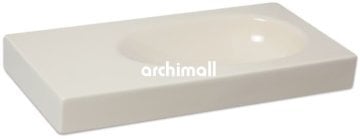 Bunda 91x45cm Etajerli Lavabo Vanilya