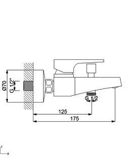 Newarc Aqua Banyo Bataryası Altın