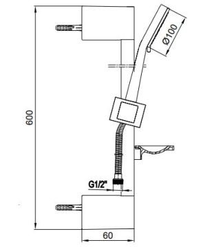 Eca Nobilis Hareketli Banyo Üst Takım Altın