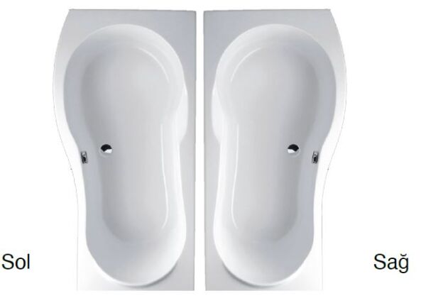 ARTEMİS 170X85/70 SARPEDON SAĞ EKO2 DEZ.JAKUZİ