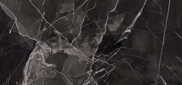 Kütahya 60x120 Black Calacatta Kristal Parlak Nano