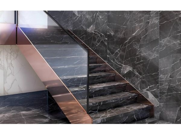 Kütahya 60x120 Black Calacatta Kristal Parlak Nano