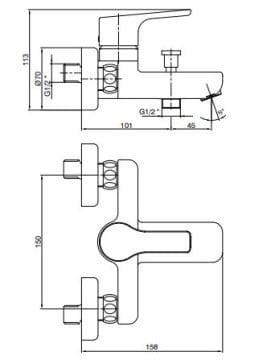 Eca Luna Banyo Bataryası